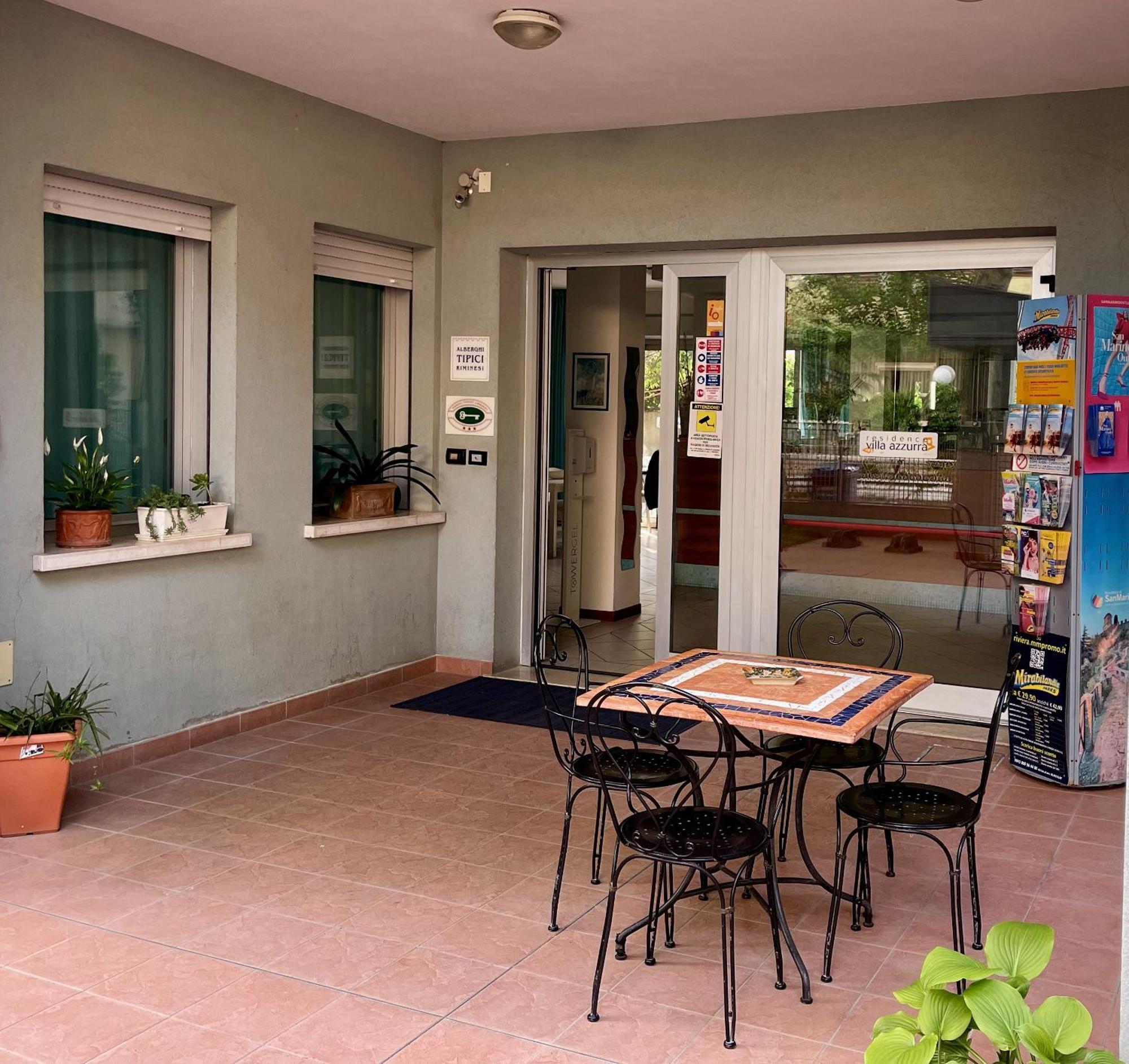 Residence Villa Azzurra Rimini Exterior foto